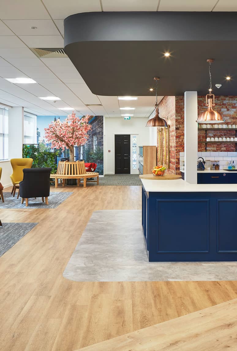 James and James Case Study - Office Design & Build from Rhino Interiors Group
